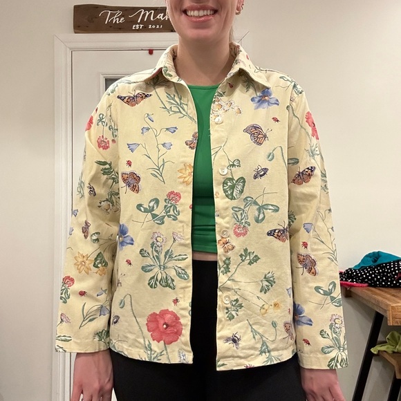 Vintage 100% cotton jacket - Picture 3 of 5